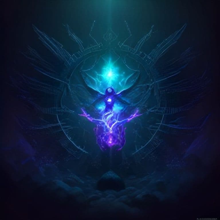 Spirit Guardians — fantasy spell effect illustration. Spirit Guardians is a 3rd-level conjuration available to Cleric.