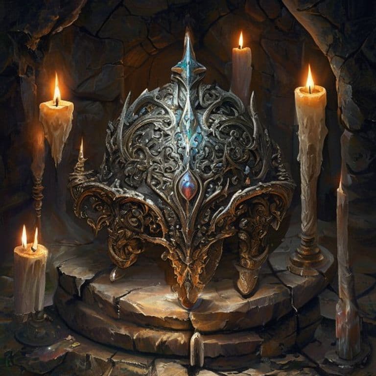 Helm of Teleportation — fantasy item illustration