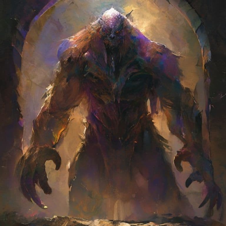 Archon, Ursan — fantasy monster illustration