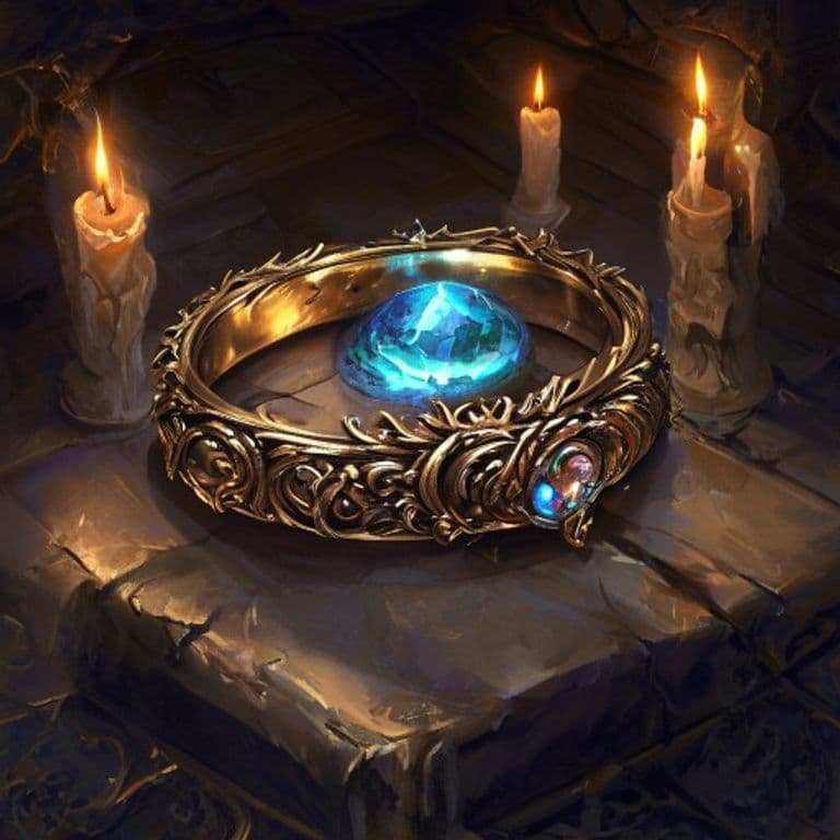 Ring of Ursa — fantasy item illustration