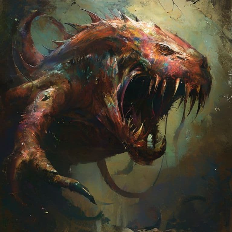 Aboleth — fantasy monster illustration