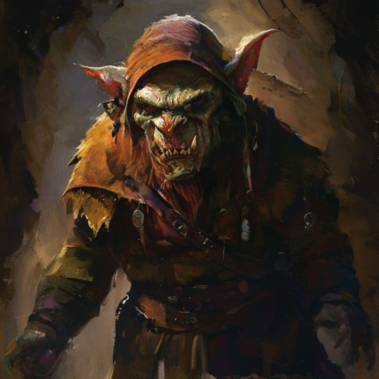Hobgoblin Commander — fantasy monster illustration