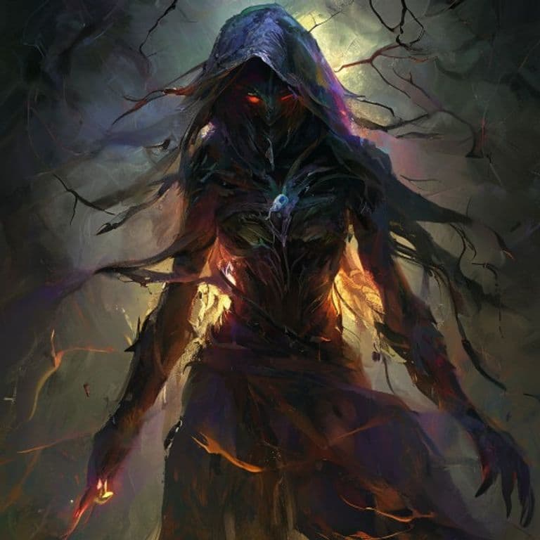 Storm Maiden — fantasy monster illustration