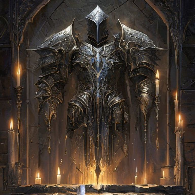 Celestial Aegis — fantasy item illustration
