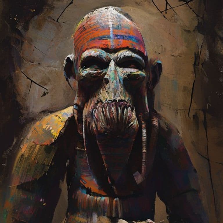 Ushabti — fantasy monster illustration