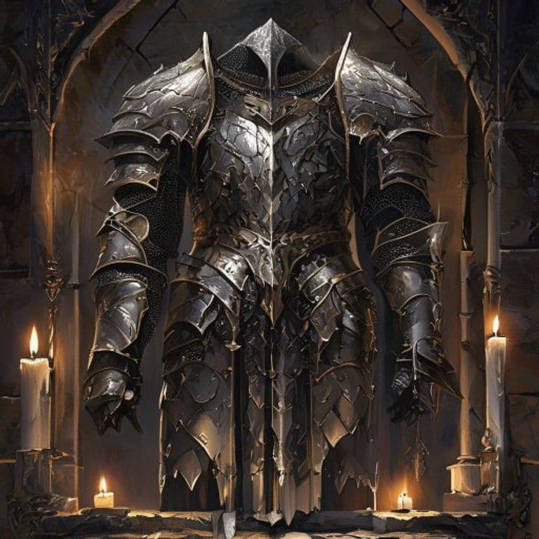 Dragon Scale Mail — fantasy item illustration. Dragon Scale Mail is a magic item (armor (scale mail)) of very rare rarity.