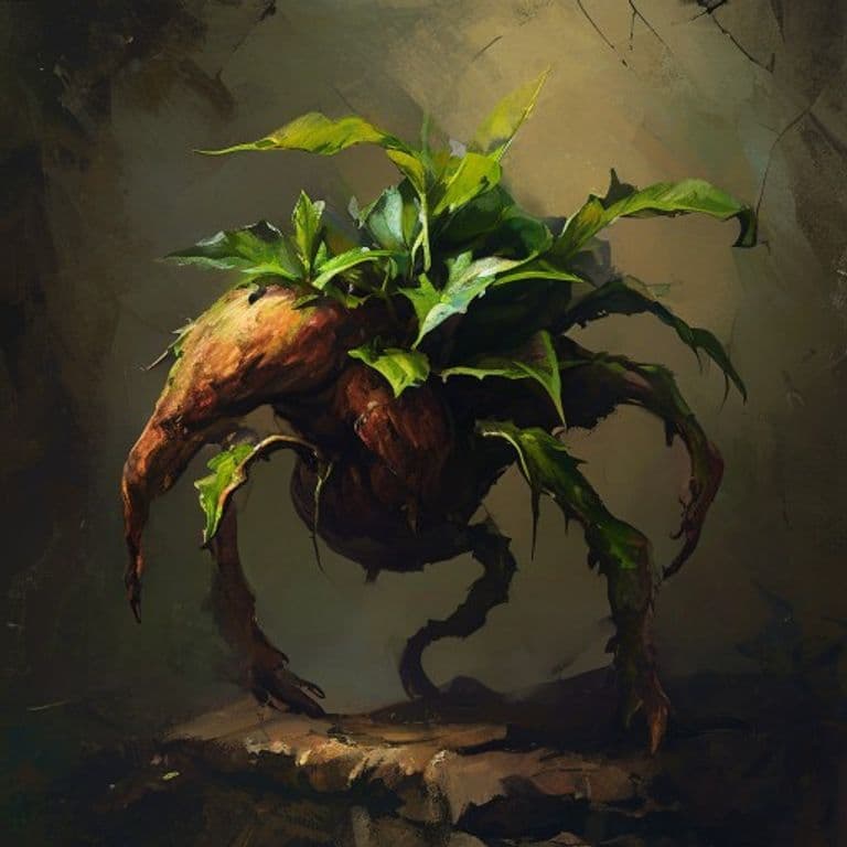Tuberkith — fantasy monster illustration