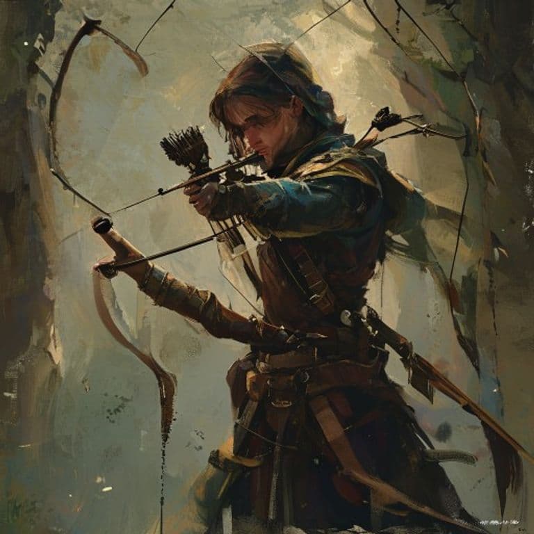 Crossbow Expertise — fantasy feat illustration