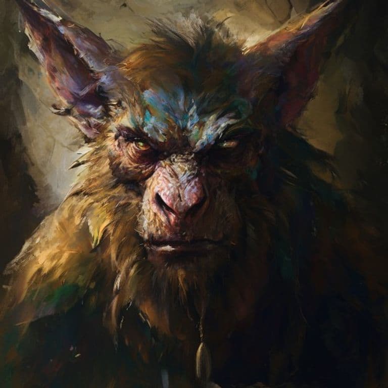 Ijiraq — fantasy monster illustration