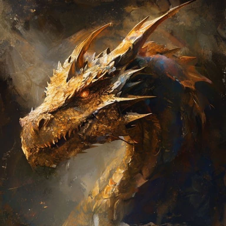 Brass Dragon Wyrmling — fantasy monster illustration. Brass Dragon Wyrmling is a medium dragon (Challenge Rating 1).