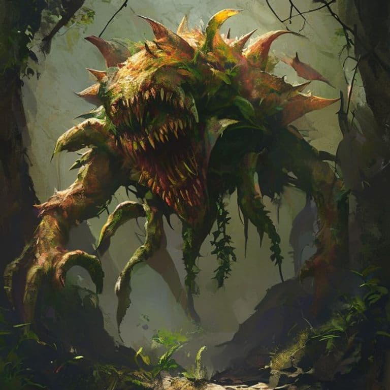 Vesiculosa — fantasy monster illustration