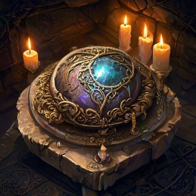 Talisman of the Sphere — fantasy item illustration