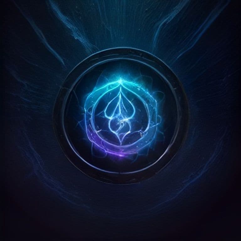 Symbol — fantasy spell effect illustration. Symbol is a 7th-level abjuration available to Bard, Cleric, Wizard.