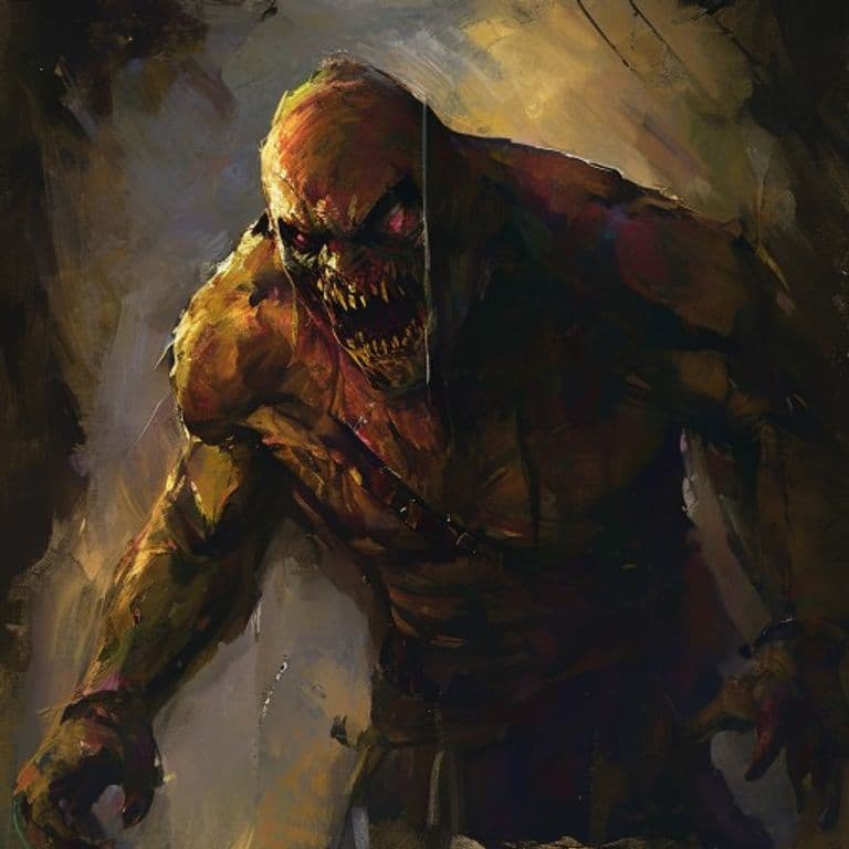 Thug — fantasy monster illustration