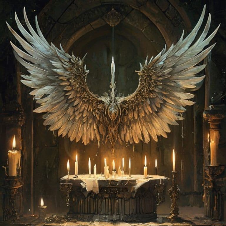 Wings of Icarus — fantasy item illustration