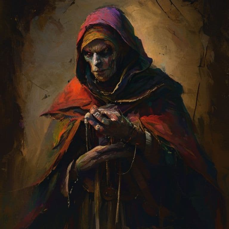 Minstrel — fantasy monster illustration