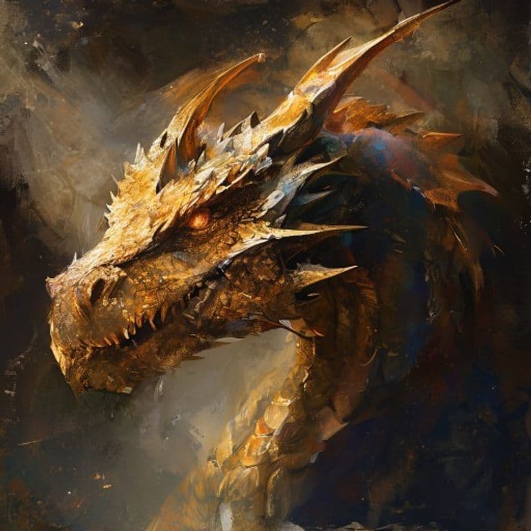 Brass Dragon Wyrmling — fantasy monster illustration. Brass Dragon Wyrmling is a medium dragon (Challenge Rating 2).