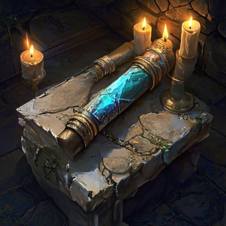 Explorer’s Chalk — fantasy item illustration. Explorer’s Chalk is a magic item (wondrous item) of common rarity.