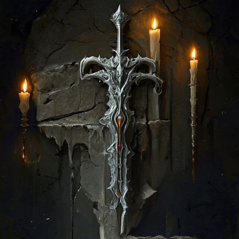 Mindrazor — fantasy item illustration
