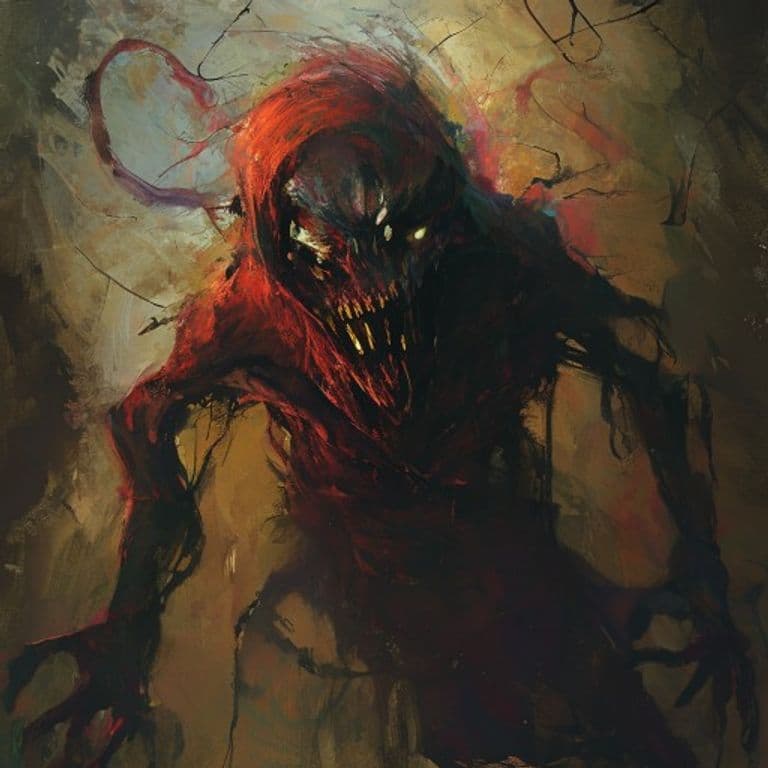 Tulpa — fantasy monster illustration