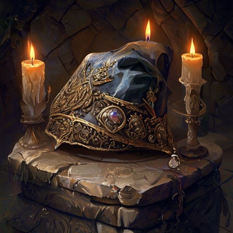 Linguist's Cap — fantasy item illustration