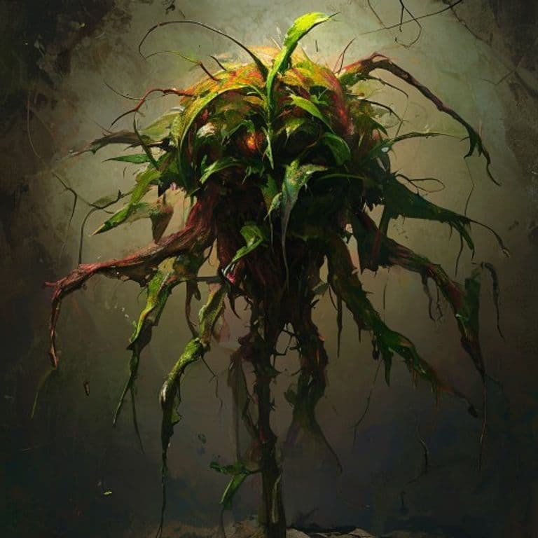 Mindrot Thrall — fantasy monster illustration
