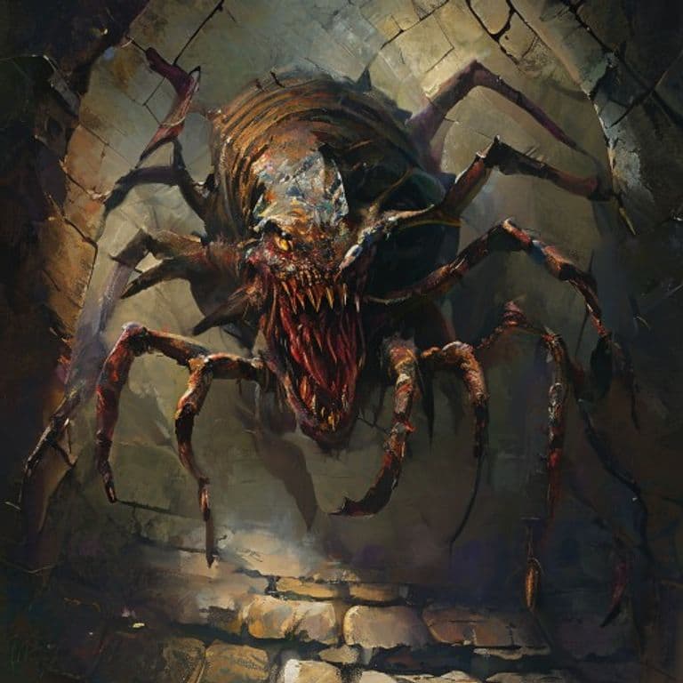 Cobbleswarm — fantasy monster illustration