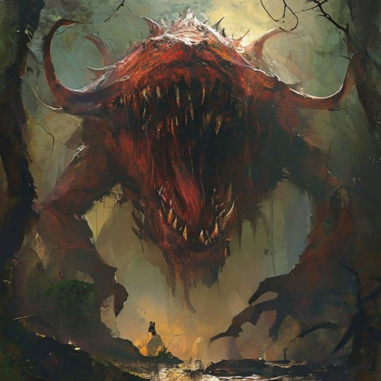 Loxoda — fantasy monster illustration