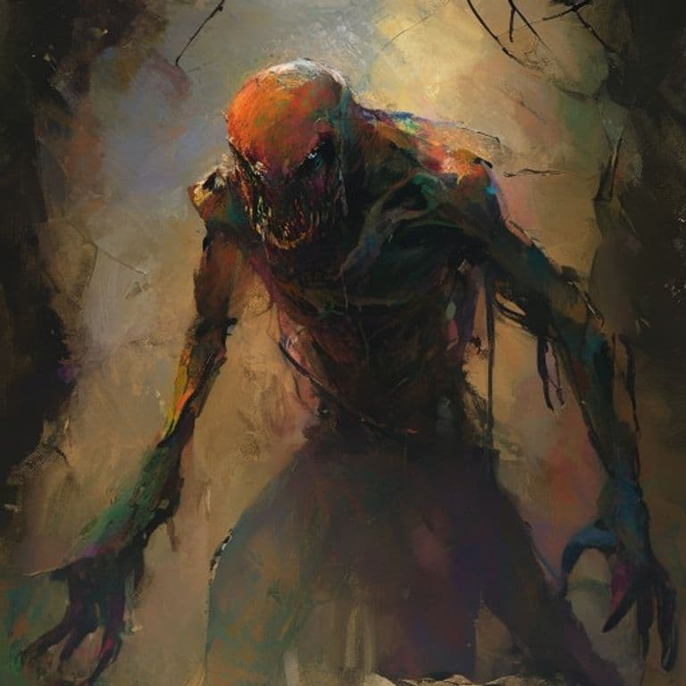 Ssadar — fantasy monster illustration