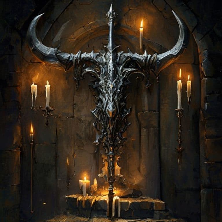Labyrs of the Raging Bull — fantasy item illustration