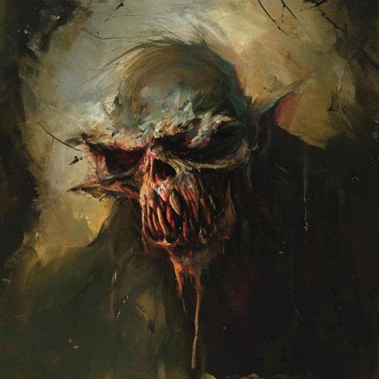 Ghast — fantasy monster illustration