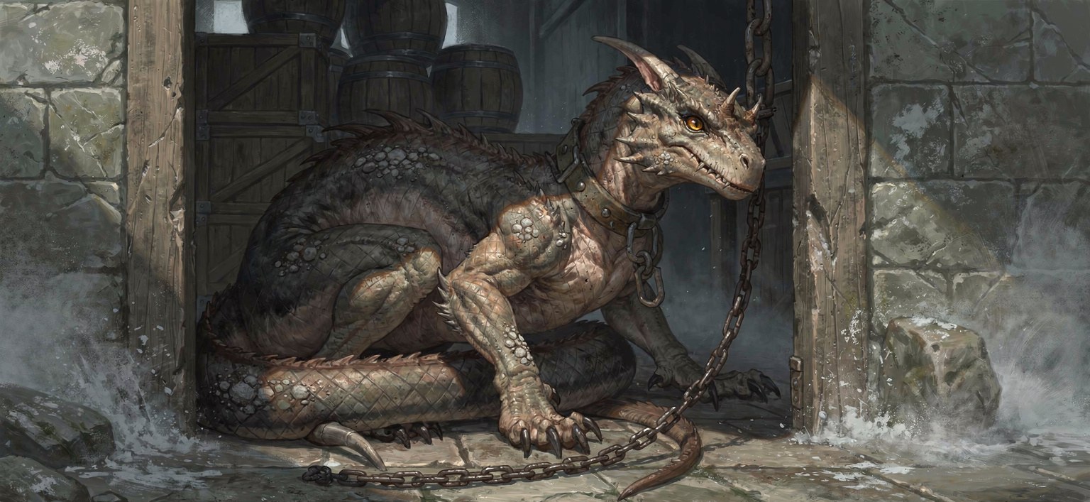Dock Drake — illustration by FTTHelper — FLUX.2 pro via fal.ai