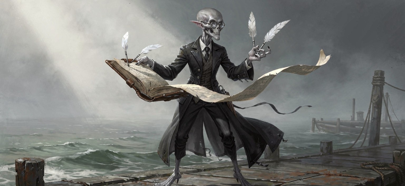 The Comptroller — illustration by FTTHelper — FLUX.2 pro via fal.ai